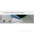 Centrifuge tube glass Centrifugation Tube 15ml Conical, Black Graduation Blue Cap PP Manufactory